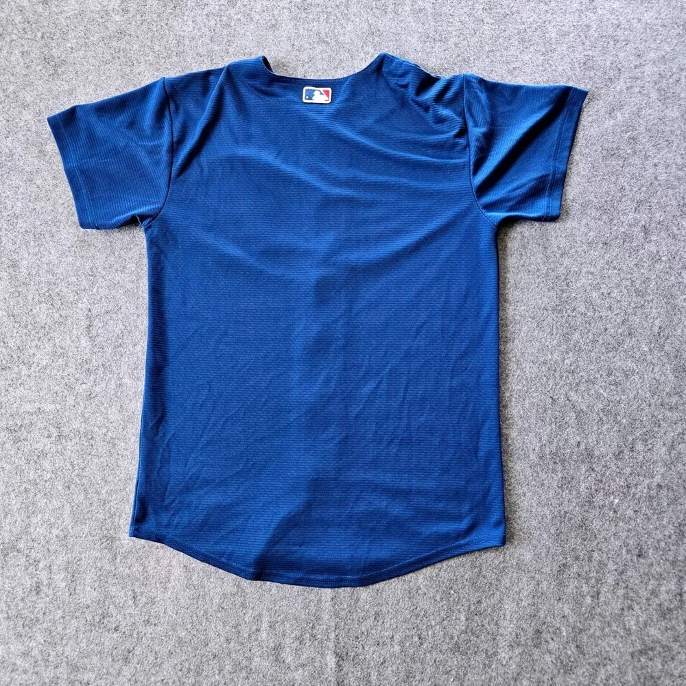 Nike Chicago Cubs MLB Kids Large Royal Alternate Limited Jersey SS Size 14/6 - Picture 3 of 7